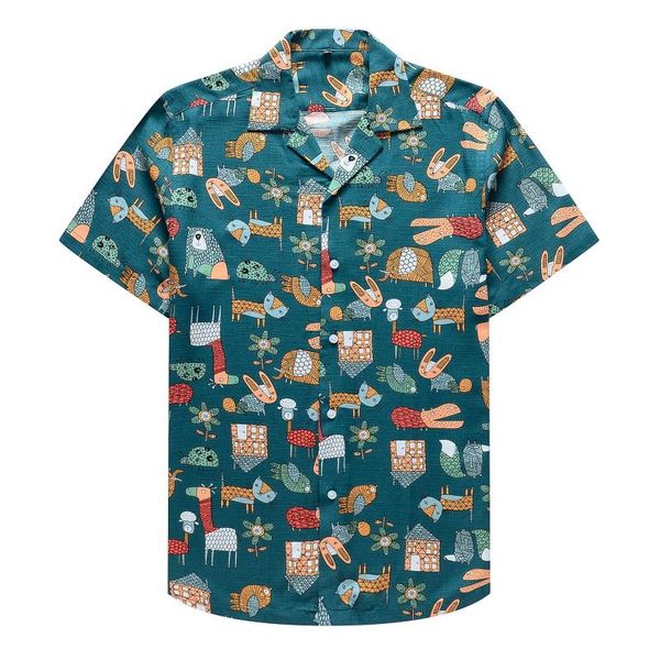 men's casual shirts summer loose men vintage pattern print turn-down collar hawaiian shirt beach style button lapel pullover, White;black
men's casual shirts summer loose men vintage pattern print turn-down collar hawaiian shirt beach style button lapel pullover, White;black