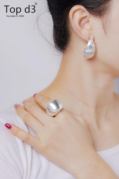 earrings & necklace d3 fashion statement and ring big geometric for women hanging dangle modern female jewelry, Silver
earrings & necklace d3 fashion statement and ring big geometric for women hanging dangle modern female jewelry, Silver