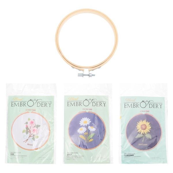 other arts and crafts 4 packs beginner embroidery kit diy set supplies for starter
other arts and crafts 4 packs beginner embroidery kit diy set supplies for starter