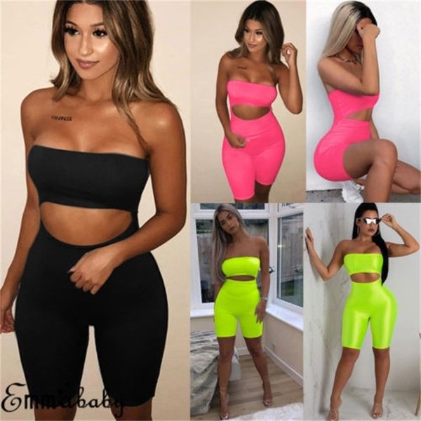 hirigin women clubwear summer playsuit bodycon party skinny jumpsuit shorts lady clothes t200527, Black;white
hirigin women clubwear summer playsuit bodycon party skinny jumpsuit shorts lady clothes t200527, Black;white