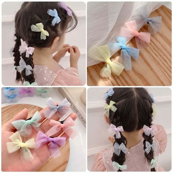 hair accessories 2021 10pcs/set bow hairpins girls sweet candy color lace clips ornament kids bows children barrettes, Slivery;white
hair accessories 2021 10pcs/set bow hairpins girls sweet candy color lace clips ornament kids bows children barrettes, Slivery;white