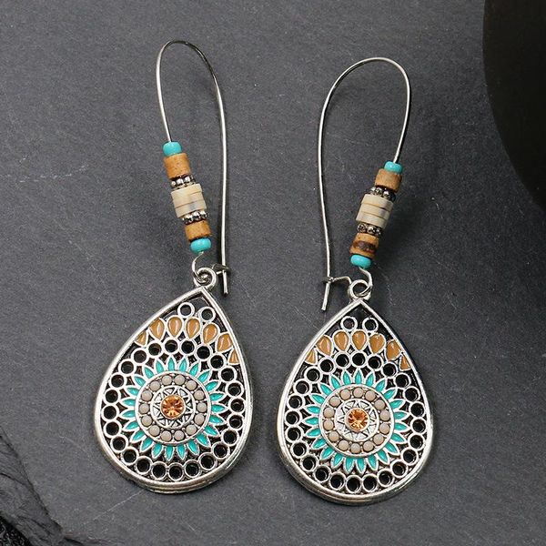 dangle & chandelier vintage big round multicolor beaded earrings for women ethnic boho tassel feather long drop jewelry, Silver
dangle & chandelier vintage big round multicolor beaded earrings for women ethnic boho tassel feather long drop jewelry, Silver