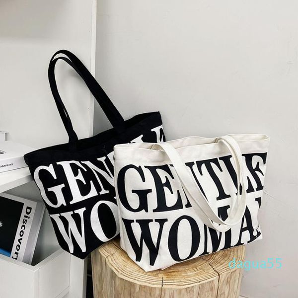 2021 printed canvas bag large capacity single shoulder letter casual totes fashion handheld bags
2021 printed canvas bag large capacity single shoulder letter casual totes fashion handheld bags