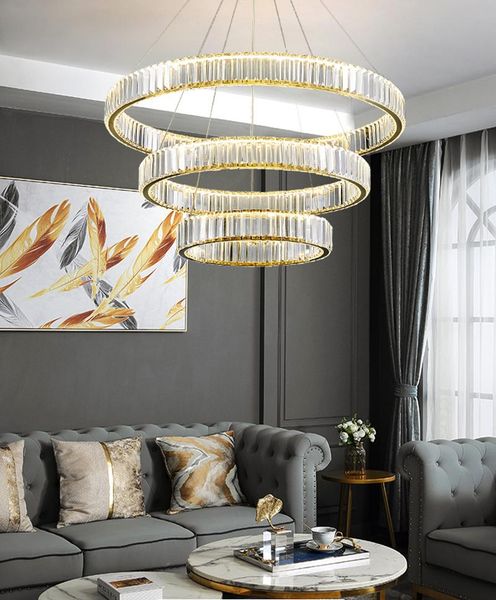 chandeliers modern luster crystal led chandelier light villa stairs steel circle suspend lamp foyer droplight lamps fixtures
chandeliers modern luster crystal led chandelier light villa stairs steel circle suspend lamp foyer droplight lamps fixtures