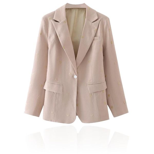 women's suits & blazers 2021 autumn women jackets suit long sleeve vintage with buttons outerwear for embroidery ladies clothes blazer, White;black
women's suits & blazers 2021 autumn women jackets suit long sleeve vintage with buttons outerwear for embroidery ladies clothes blazer, White;black