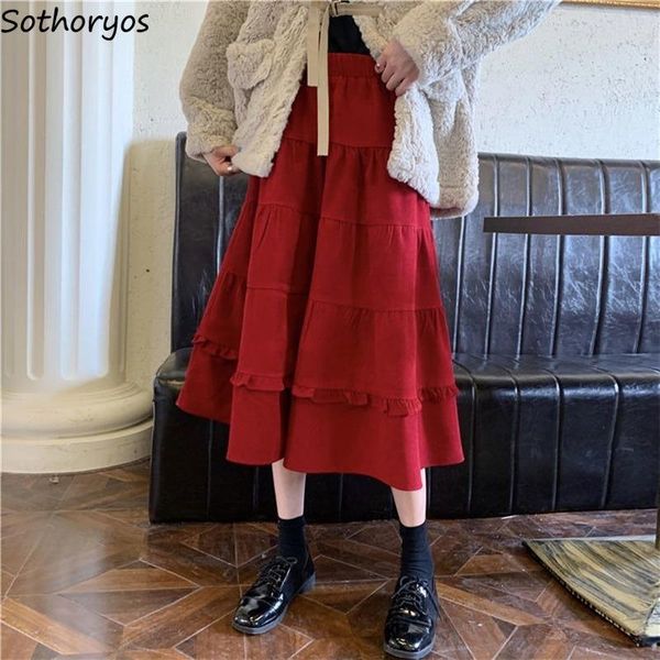 skirts autumn winter cake -line all-match solid a-line fashion harajuku sweet red christmas korean style chic simple, Black
skirts autumn winter cake -line all-match solid a-line fashion harajuku sweet red christmas korean style chic simple, Black