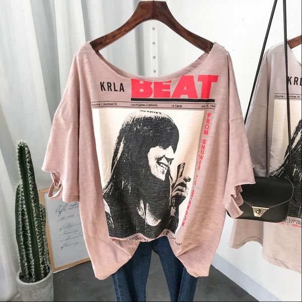 streetwear hole cotton tee women summer 2021 bf style hole loose casual t shirt female cool graphic retro t shirt lady oversize, White
streetwear hole cotton tee women summer 2021 bf style hole loose casual t shirt female cool graphic retro t shirt lady oversize, White