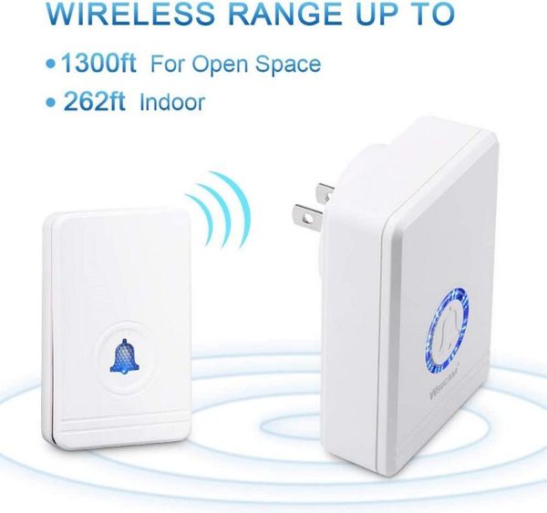 smart home waterproof wireless doorbell comes with battery no need to recharge welcome bell 48 music home electronic system
smart home waterproof wireless doorbell comes with battery no need to recharge welcome bell 48 music home electronic system