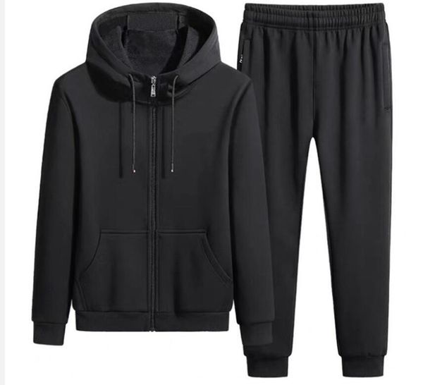 men's tracksuits 2021 autumn hoodies + sweatpants winter fleece two piece suit hooded casual sets male clothes, Gray
men's tracksuits 2021 autumn hoodies + sweatpants winter fleece two piece suit hooded casual sets male clothes, Gray