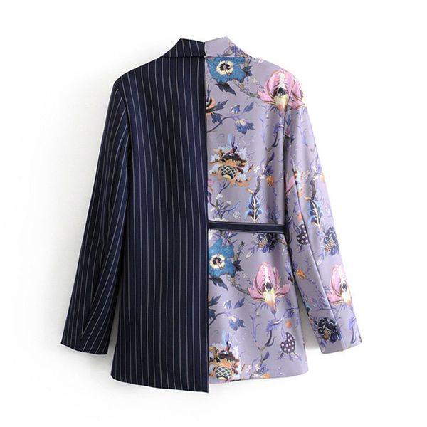 2021 spring vintage print striped patchwork ol blazers coat casual women notched collar long sleeve blazer outerwears, Black;brown
2021 spring vintage print striped patchwork ol blazers coat casual women notched collar long sleeve blazer outerwears, Black;brown