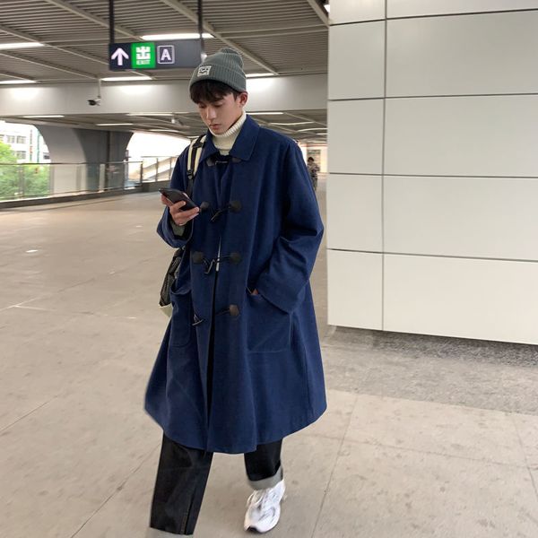 2021 new mixed men's long in trench coats cashmere snow jacket thick cotton-quilted wool s- clothes eatx, Black
2021 new mixed men's long in trench coats cashmere snow jacket thick cotton-quilted wool s- clothes eatx, Black