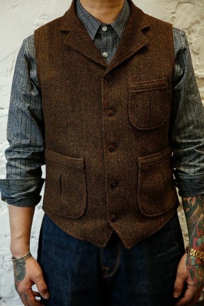 men's vests autumn and winter england style suit vest men vintage woolen slim casual single breasted waistcoat, Black;white
men's vests autumn and winter england style suit vest men vintage woolen slim casual single breasted waistcoat, Black;white
