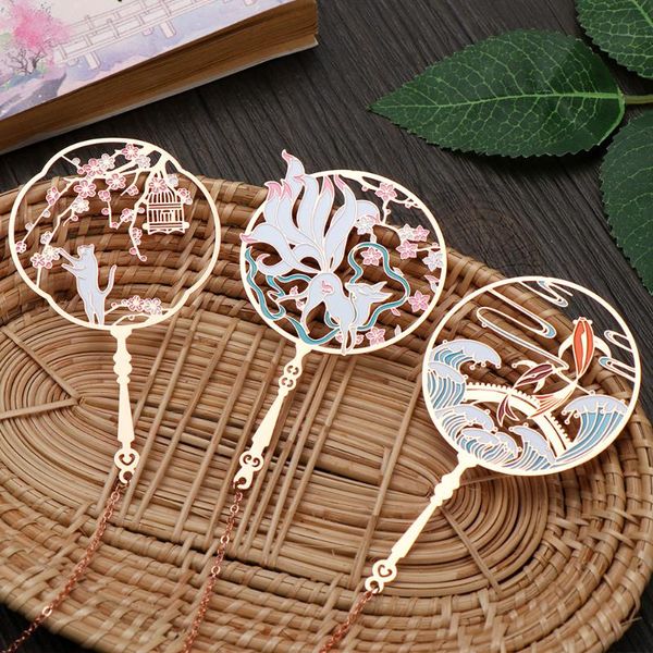 bookmark chinese style metal pendant group fan book clip pagination mark color tassel stationery school office supplies
bookmark chinese style metal pendant group fan book clip pagination mark color tassel stationery school office supplies