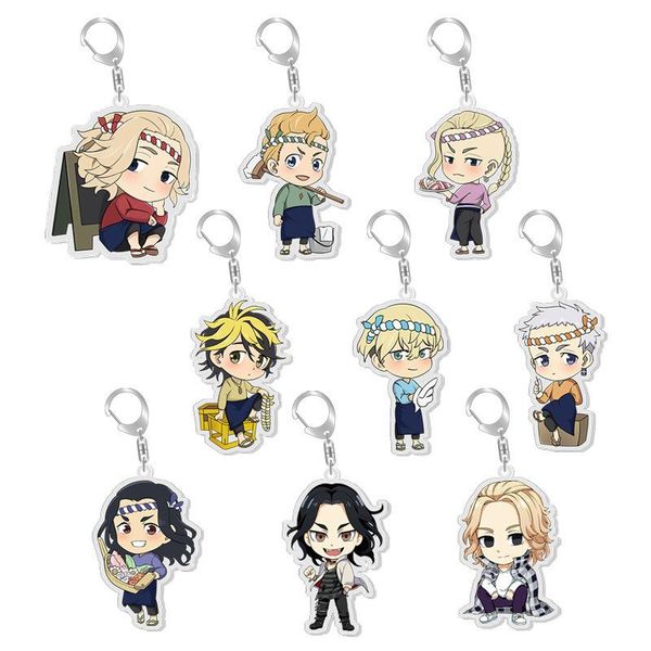 keychains anime tokyo revengers cosplay keychain manjiro ken kawaii bag pendant fans collection props figures gift, Silver
keychains anime tokyo revengers cosplay keychain manjiro ken kawaii bag pendant fans collection props figures gift, Silver