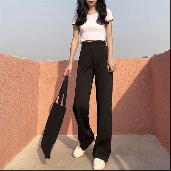 2021 women pants fashion high waist long women pants casual loose female trouser drop shipping good quality, Black;white
2021 women pants fashion high waist long women pants casual loose female trouser drop shipping good quality, Black;white