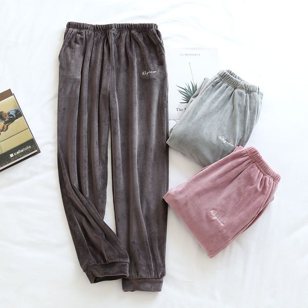 2021 japanese new autumn and winter trousers couples home simple women's coral veet thick loose men's close-up pants ciah, Black
2021 japanese new autumn and winter trousers couples home simple women's coral veet thick loose men's close-up pants ciah, Black