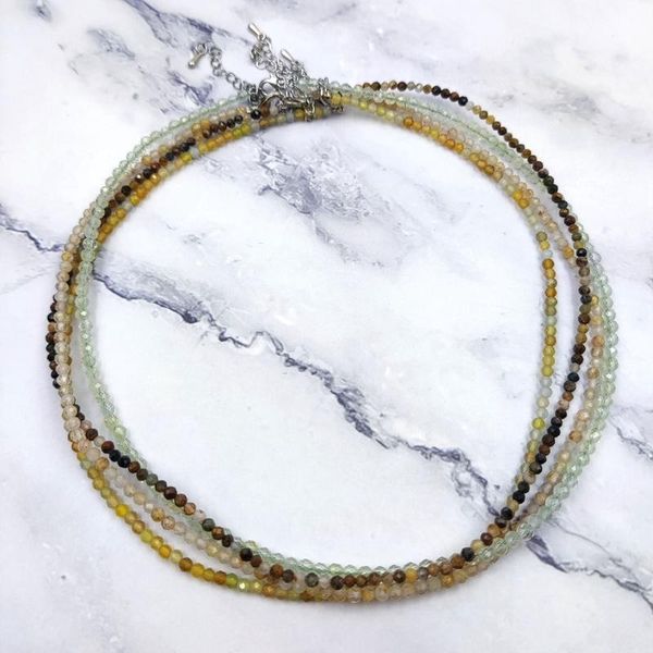 chains multi kinds natural stone necklaces 3mm faceted cut beads tiger eye rutilated quartz yellow opal choker charms for chain jewelry, Silver
chains multi kinds natural stone necklaces 3mm faceted cut beads tiger eye rutilated quartz yellow opal choker charms for chain jewelry, Silver