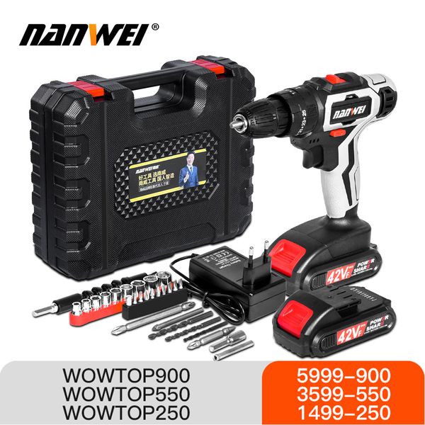 3-in-1 electric impact drill hammer drill electric screwdriver rechargable 10mm 2-speed cordless drill
3-in-1 electric impact drill hammer drill electric screwdriver rechargable 10mm 2-speed cordless drill