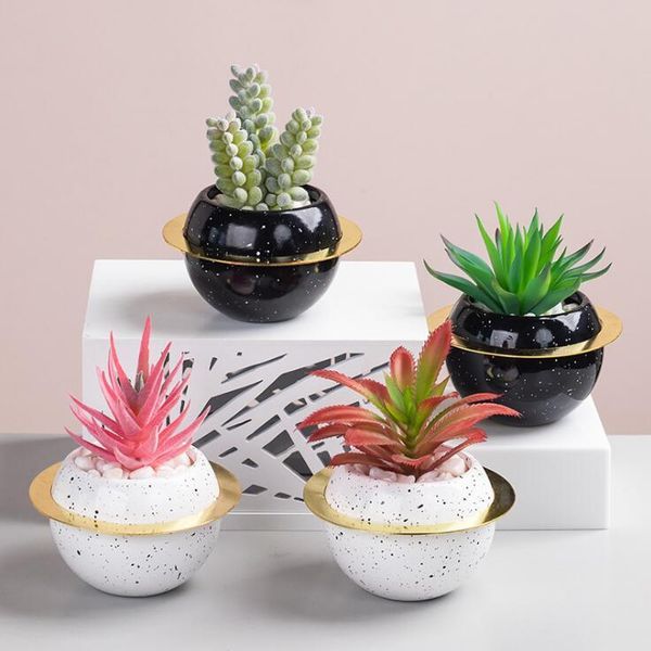decorative flowers & wreaths modern home office garen decoration round ceramic flower pot with plant deskbonsai artificial ornaments
decorative flowers & wreaths modern home office garen decoration round ceramic flower pot with plant deskbonsai artificial ornaments