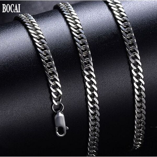 2021 new s925 pure men necklace 5mm double buckle horsewhip retro thai sier fashion simple trend boss chain 558q, Silver
2021 new s925 pure men necklace 5mm double buckle horsewhip retro thai sier fashion simple trend boss chain 558q, Silver