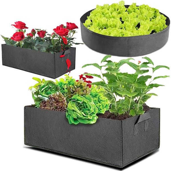 planters & pots 3 packs of garden planting bags vegetable bags-2 x rectangular and 1 round
planters & pots 3 packs of garden planting bags vegetable bags-2 x rectangular and 1 round