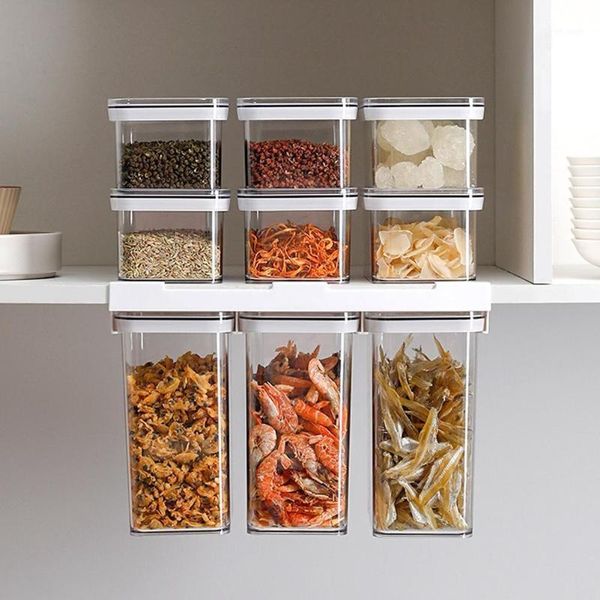 cabinet hanging type sealed -grade large-capacity rectangular box grain transparent miscellaneous storage moisture-proo k6j1 bottles & jars
cabinet hanging type sealed -grade large-capacity rectangular box grain transparent miscellaneous storage moisture-proo k6j1 bottles & jars