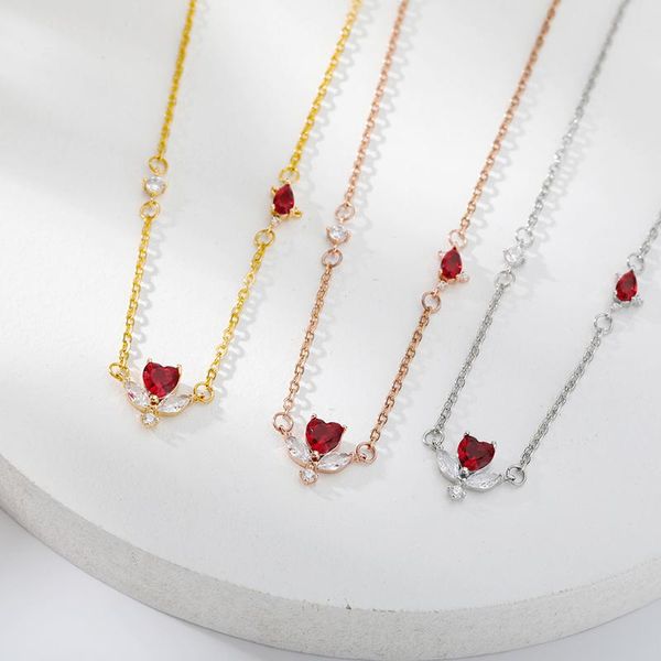 pendant necklaces gold zircon heart flower necklace for women jewelry silver color aesthetic clavicle chain choker collares para mujer
pendant necklaces gold zircon heart flower necklace for women jewelry silver color aesthetic clavicle chain choker collares para mujer