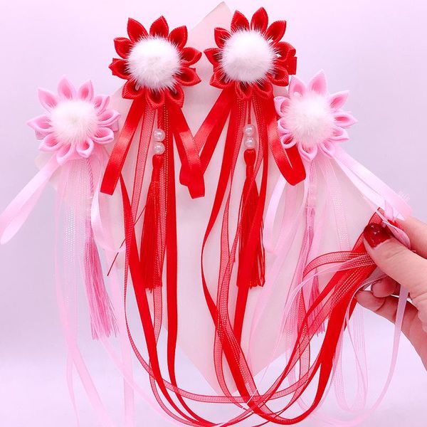 hair accessories 2021 children's hanfu flower streamers tassel hairpin cheongsam princess head, Slivery;white
hair accessories 2021 children's hanfu flower streamers tassel hairpin cheongsam princess head, Slivery;white