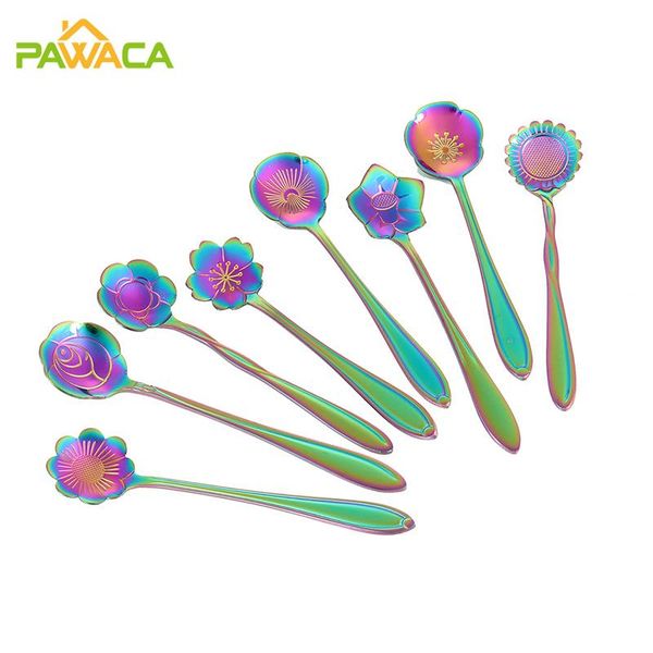 8pcs flower spoon set teaspoon coffee ice cream dessert mixing spoon stainless steel bar vintage drink stirring cafe tableware
8pcs flower spoon set teaspoon coffee ice cream dessert mixing spoon stainless steel bar vintage drink stirring cafe tableware