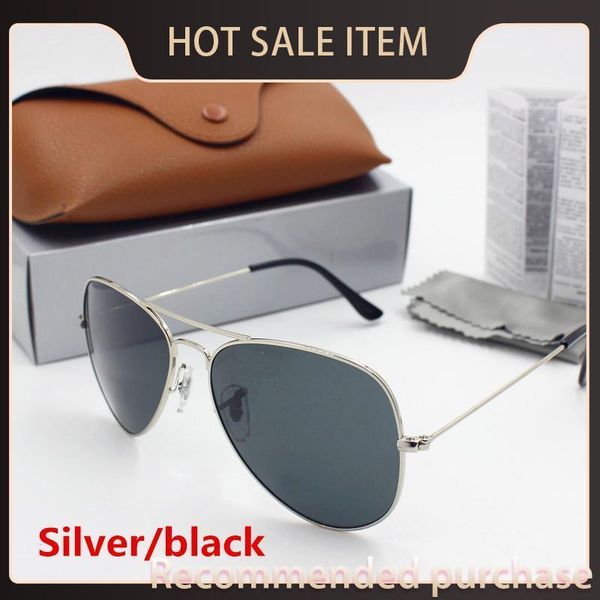 62mm new lens men's glass black sunglasses pilot women's quality gold frame vintage uv400 high protection case brown and poomd idg, White;black
62mm new lens men's glass black sunglasses pilot women's quality gold frame vintage uv400 high protection case brown and poomd idg, White;black