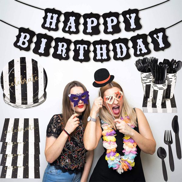 new bronzing stripe party tableware children's disposable paper tray cup flag pulling
new bronzing stripe party tableware children's disposable paper tray cup flag pulling