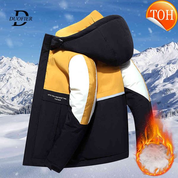 mens new jacket winter down thicken parka coats warm casual hooded men white duck jackets fashion zipper outerwear 2021, Black
mens new jacket winter down thicken parka coats warm casual hooded men white duck jackets fashion zipper outerwear 2021, Black