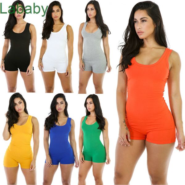 women jumpsuit romper bodysuit bodycon deep v neck short pant sleeveless tank sporting suit feminino playsuits dhl 2021, White
women jumpsuit romper bodysuit bodycon deep v neck short pant sleeveless tank sporting suit feminino playsuits dhl 2021, White