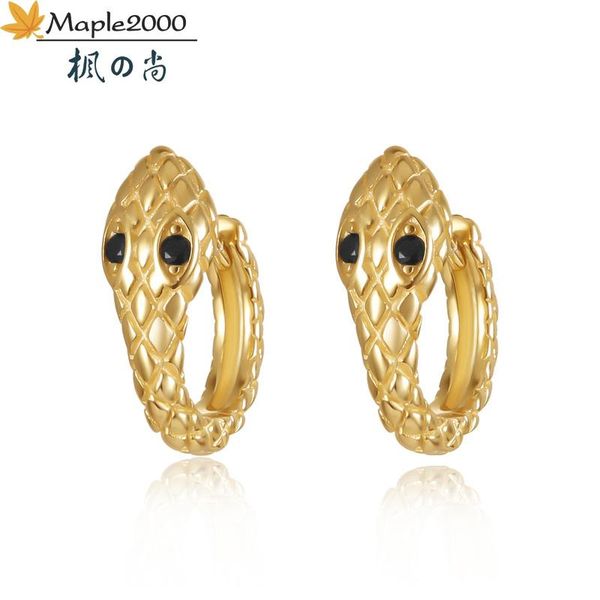 hoop & huggie fashion simple snake earrings gold color zircon for women girl mini small earring punk jewelry, Golden;silver
hoop & huggie fashion simple snake earrings gold color zircon for women girl mini small earring punk jewelry, Golden;silver