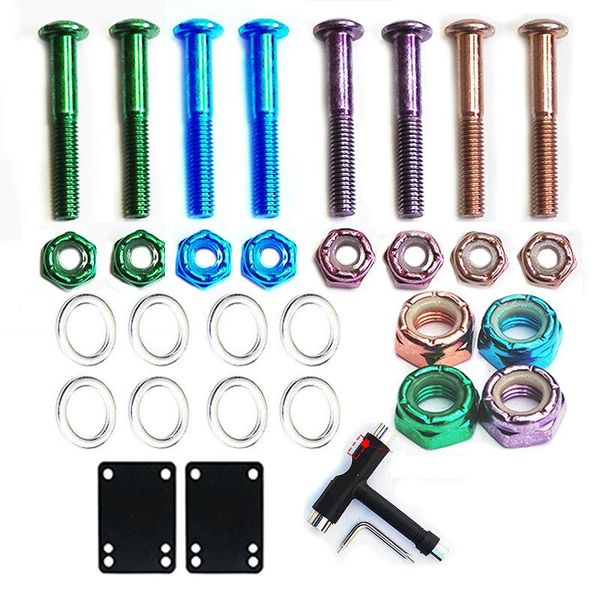 sliding plate bridge pin side nut wheel side nut washer t tool bridge pad package sliding plate accessories