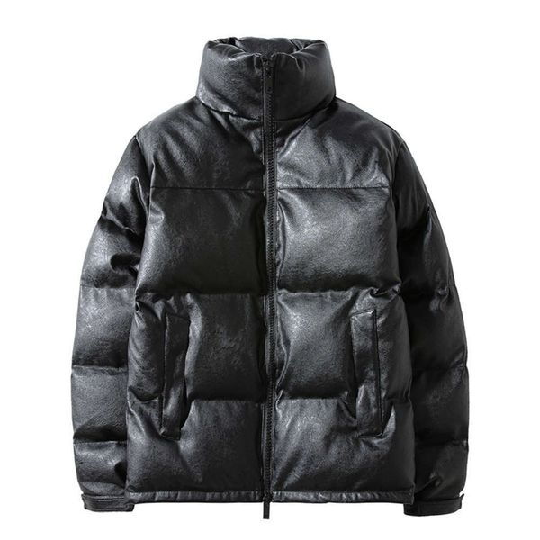 2020 winter new solid color stand collar jacket men's coat thickened bread clothing fashion pu skin cotton paddedwinter, Black;brown
2020 winter new solid color stand collar jacket men's coat thickened bread clothing fashion pu skin cotton paddedwinter, Black;brown