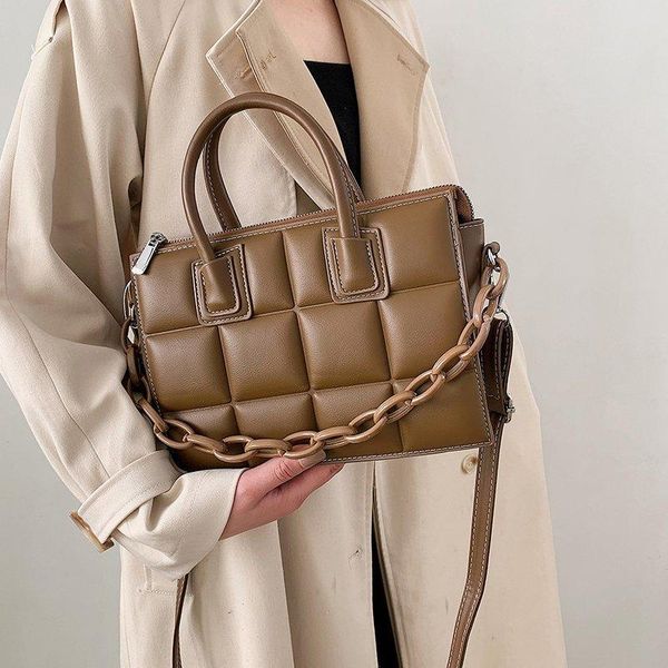 evening bags 2021 for women shoulder bag soft leather purse fashion chain tote women's handbag casual grid square
evening bags 2021 for women shoulder bag soft leather purse fashion chain tote women's handbag casual grid square