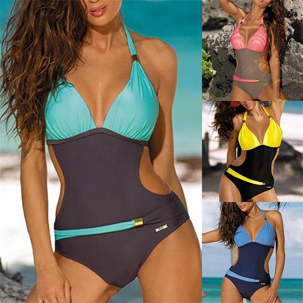 bikini suit women's tight swimsuit retro v-neck integrated beach sunbathing swimsuit
bikini suit women's tight swimsuit retro v-neck integrated beach sunbathing swimsuit