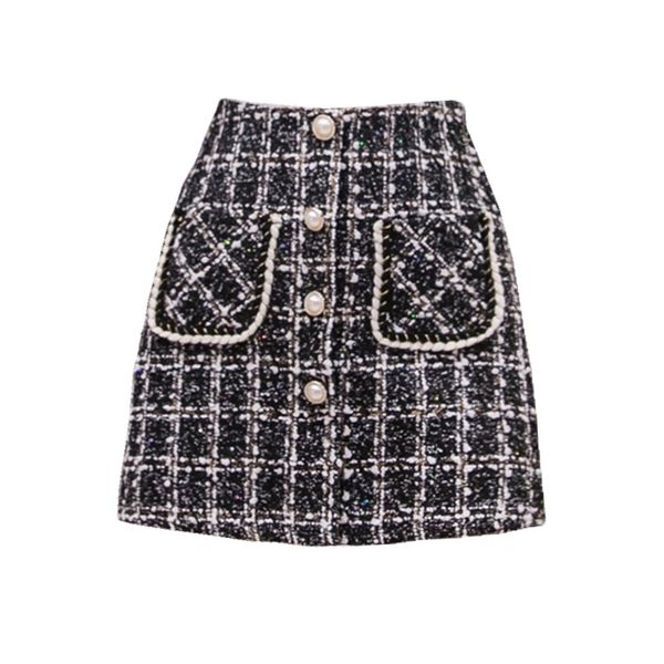 small fragrance half skirt new slim versatile step a-line high fanny buttock skirt 210303, Black
small fragrance half skirt new slim versatile step a-line high fanny buttock skirt 210303, Black