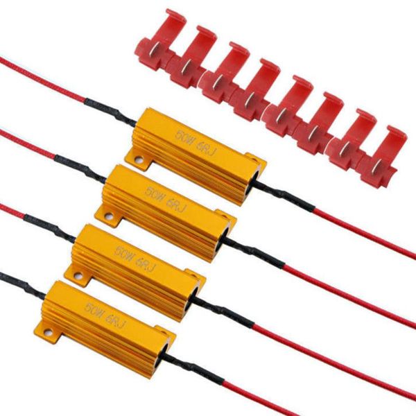 other lighting system 4pcs 50w 6ohm auto blink turn signal car light indicator aluminum alloy practical load resistor accessories led lamp f
other lighting system 4pcs 50w 6ohm auto blink turn signal car light indicator aluminum alloy practical load resistor accessories led lamp f