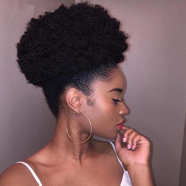 4c afro kinky curly drawstring ponytail human hair clip in extensions brazilian virgin hairs 12 inches natural color 120g, Black
4c afro kinky curly drawstring ponytail human hair clip in extensions brazilian virgin hairs 12 inches natural color 120g, Black