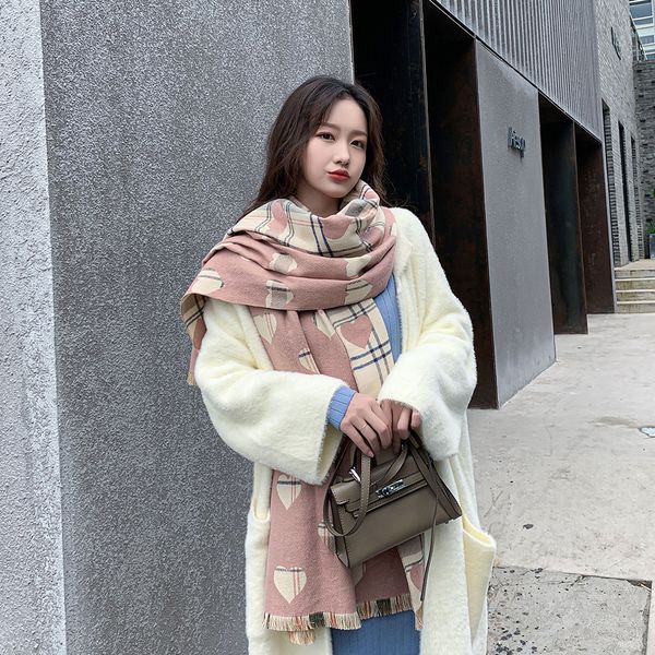 large plaid scarf womens autumn and winter color matching knitted warm cashmere shawl european and american thickened scarf wholesale, Blue;gray
large plaid scarf womens autumn and winter color matching knitted warm cashmere shawl european and american thickened scarf wholesale, Blue;gray