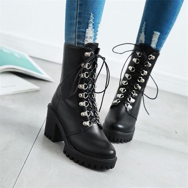 boots pxelena street vintage women gothic punk rock combat ankle autumn shoes chunky block high heels military knight 2021, Black
boots pxelena street vintage women gothic punk rock combat ankle autumn shoes chunky block high heels military knight 2021, Black