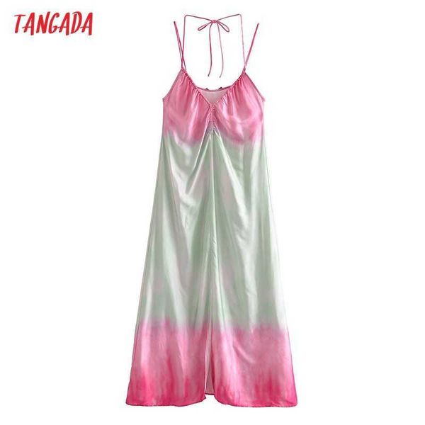 tangada women tie dyed print beach dress strap adjust sleeveless fashion lady long dresses vestido qn120 210609, Black;gray
tangada women tie dyed print beach dress strap adjust sleeveless fashion lady long dresses vestido qn120 210609, Black;gray