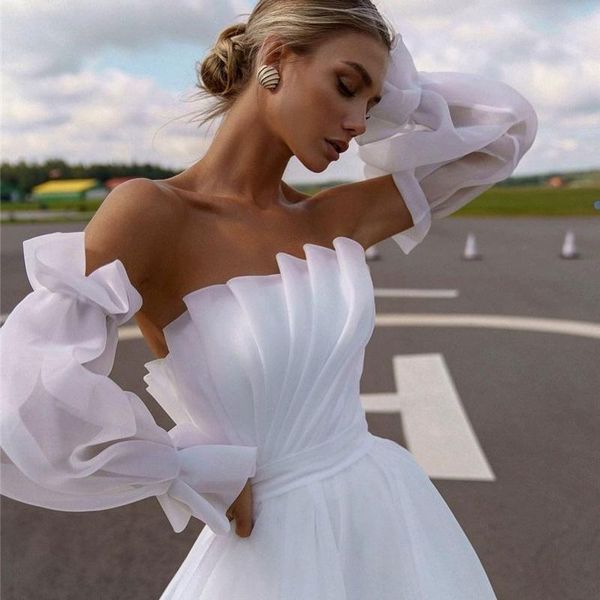 other wedding dresses elegant white 2021 boho gowns pleated puff long sleeve bridal dress women couture spring vestidos
other wedding dresses elegant white 2021 boho gowns pleated puff long sleeve bridal dress women couture spring vestidos