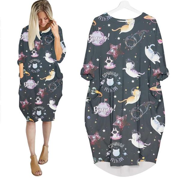 casual dresses jumeast women batwing pocket dress oversized female streetwear starry sky stars moon pullover summer skirt nightdress, Black;gray
casual dresses jumeast women batwing pocket dress oversized female streetwear starry sky stars moon pullover summer skirt nightdress, Black;gray