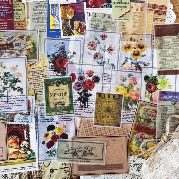 1pack vintage mixed paper label pad sticker diy craft scrapbooking junk journal happy planner decorative stickers
1pack vintage mixed paper label pad sticker diy craft scrapbooking junk journal happy planner decorative stickers