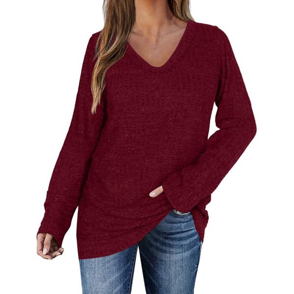 women's blouses & shirts plus size womens and women autumn/winter loose solid v-neck long sleeve blouse blusas mujer de moda 2021, White
women's blouses & shirts plus size womens and women autumn/winter loose solid v-neck long sleeve blouse blusas mujer de moda 2021, White