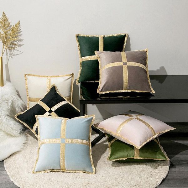 cushion/decorative pillow velvet cushion cover 45x45cm luxury 50x50cm blue gray black gold ribbon stitching square decorative middle east fo
cushion/decorative pillow velvet cushion cover 45x45cm luxury 50x50cm blue gray black gold ribbon stitching square decorative middle east fo