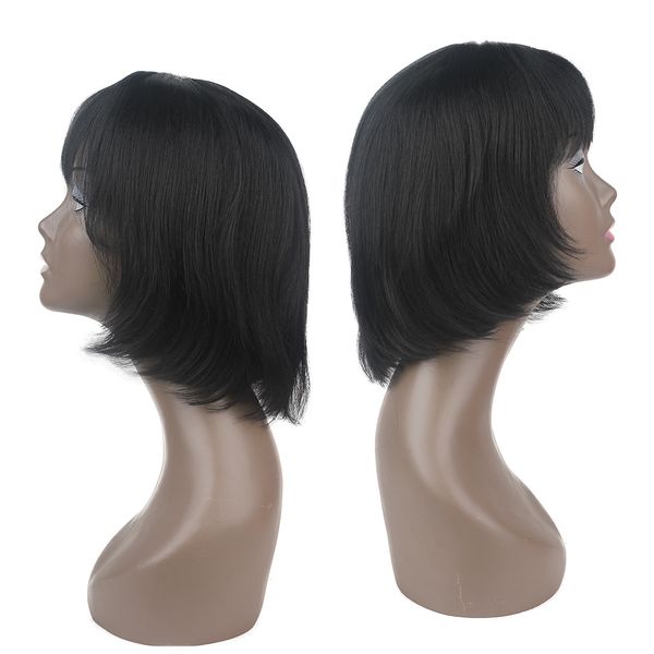 costume accessories short bob synthetic wig with bangs 14 inches short straight hair for women machine made wigs lolita cosplay daily wig, Silver
costume accessories short bob synthetic wig with bangs 14 inches short straight hair for women machine made wigs lolita cosplay daily wig, Silver